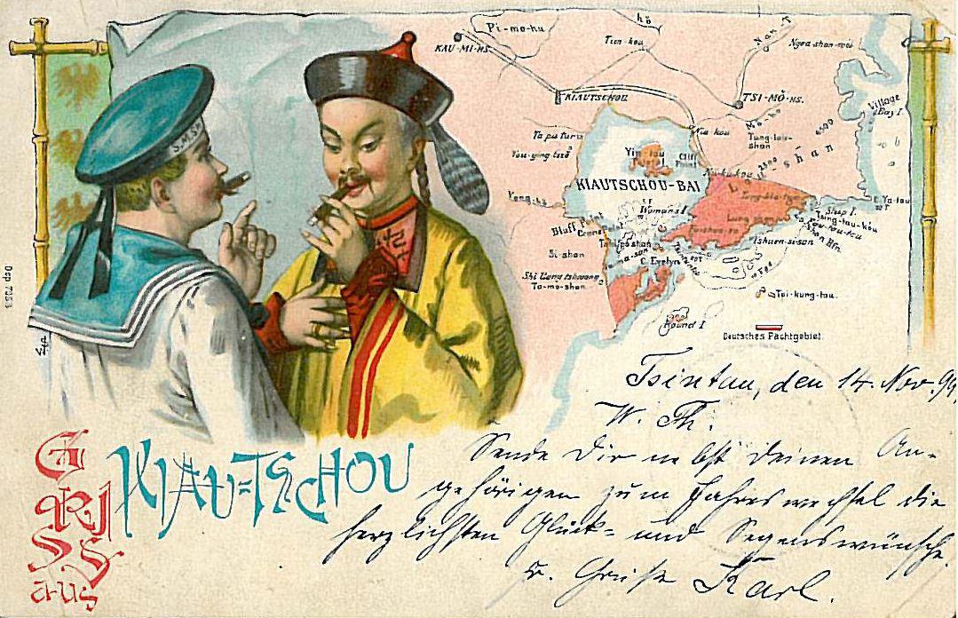 Gruß_aus_Kiau_Tschou_1899
